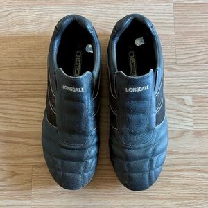 Lonsdale Slip On Leather Trainers Men’s 12